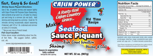 Seafood Sauce Piquante