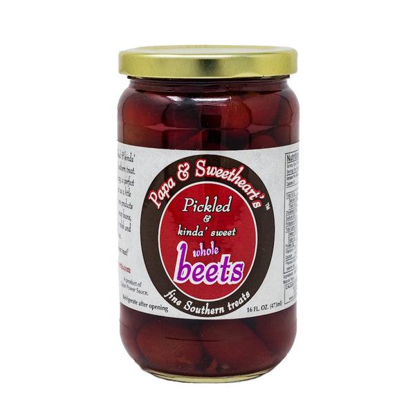 Papa & Sweetheart's Pickled & Kinda' Sweet Whole Baby Beets